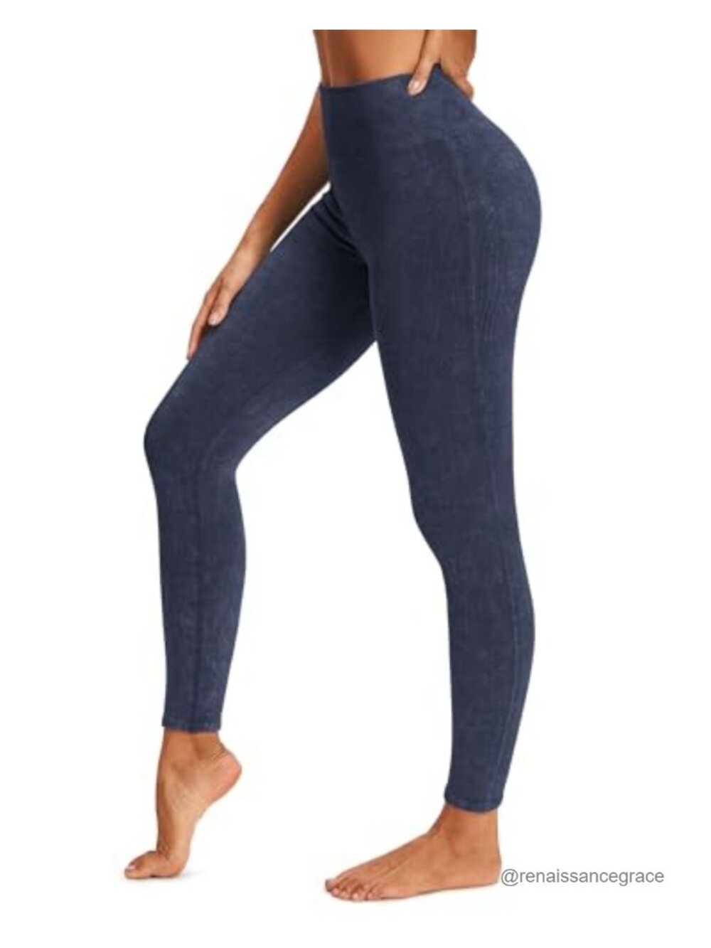 Ribbed Seamless High Waist Yoga Leggings Stretch